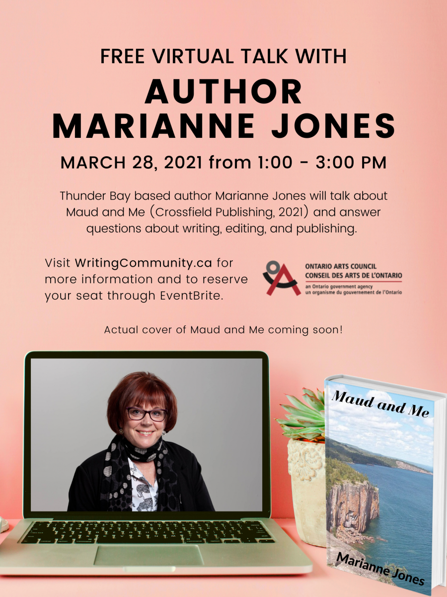 Virtual talk with author Marianne Jones